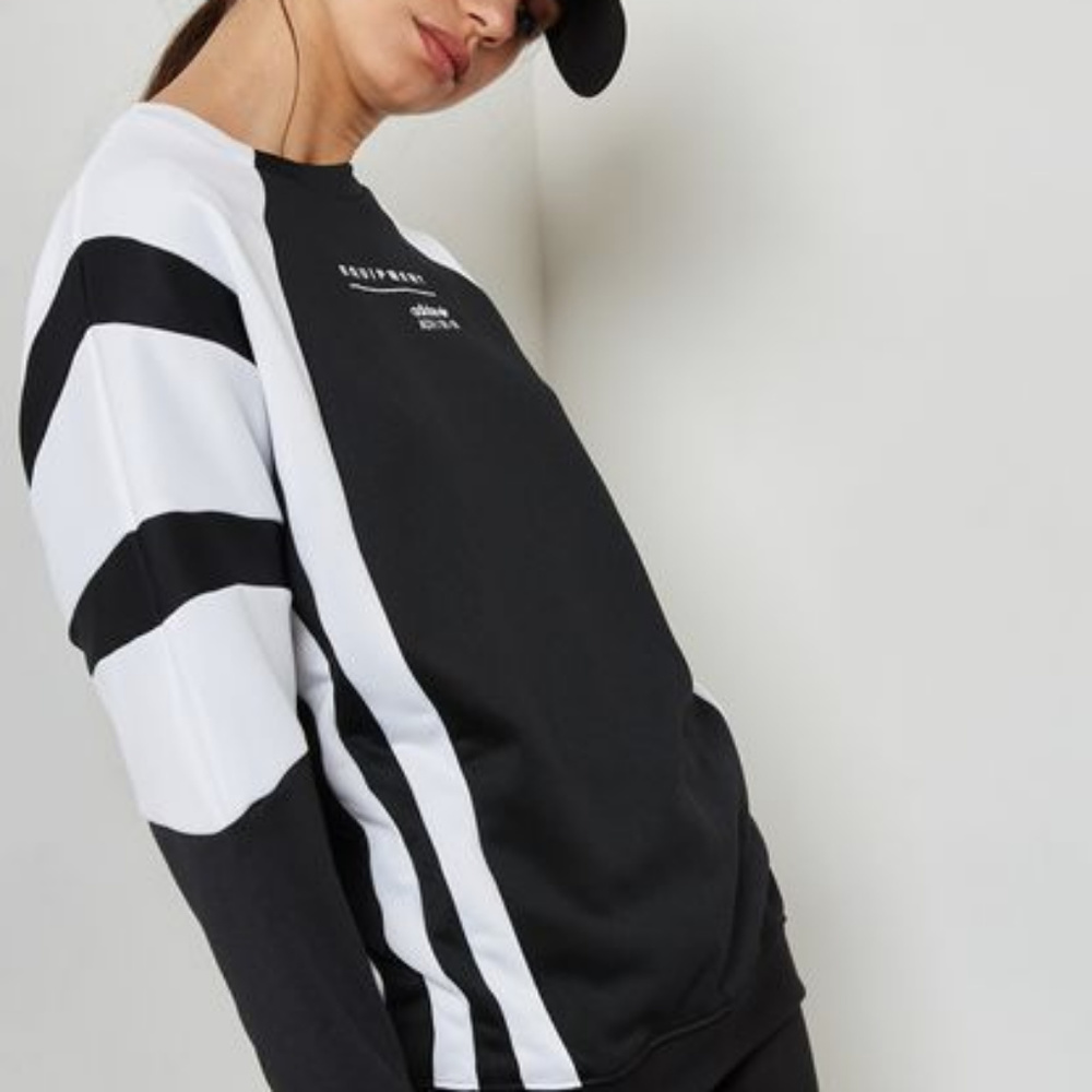ADIDAS Originals EQT Sweatshirt Top - Picture 5 of 5